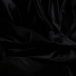 Black pure silk duchesse fabric | new tess