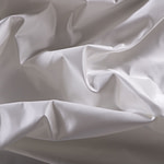 Ivory white pure silk duchesse fabric | new tess
