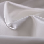 Ivory white pure silk duchesse fabric | new tess