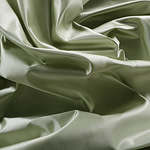 Opal green pure silk duchesse fabric | new tess