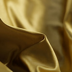 Gold yellow pure silk duchesse fabric | new tess