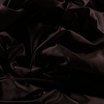 Dark brown pure silk duchesse fabric | new tess