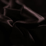 Dark brown pure silk duchesse fabric | new tess