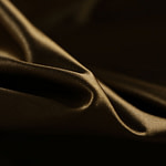 Oil green pure silk duchesse fabric | new tess