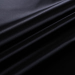 Ink blue pure silk duchesse fabric | new tess