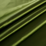Tissu Couture Duchesse Vert mousse en Soie