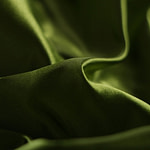 Tissu Couture Duchesse Vert mousse en Soie