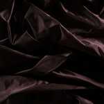 Chocolate brown pure silk duchesse fabric | new tess