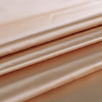Biscuit Beige Silk Duchesse Apparel Fabric