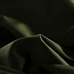 Olive Green Silk Duchesse Apparel Fabric