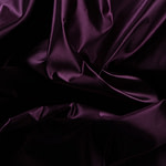 Aubergine purple pure silk duchesse fabric | new tess