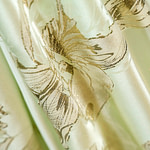 Floral silk jacquard fabric for evening gown | new tess