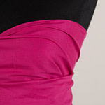 Fuchsia cotton muslin apparel fabric | new tess