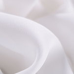 Tissu Couture Georgette Blanc optique en Soie