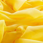 Tessuto Georgette Primula per Abbigliamento