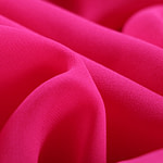 Tessuto Georgette Fuxia in seta per abbigliamento