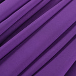 Amethyst purple georgette silk fabric | new tess