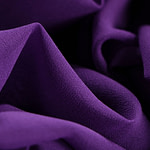 Amethyst purple georgette silk fabric | new tess