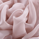 Petal pink georgette silk fabric | new tess