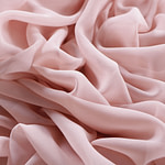 Tessuto Georgette Fresia per Abbigliamento