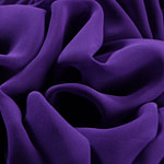 Blueberry purple georgette silk fabric | new tess