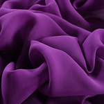 Cardinal purple georgette silk fabric | new tess