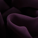 Plum purple georgette silk fabric | new tess