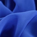 Electric blue georgette silk fabric | new tess