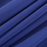 Tessuto Georgette Zaffiro per Abbigliamento