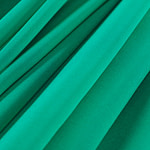 Bright green georgette silk fabric | new tess