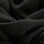 Forest green georgette silk fabric | new tess