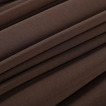 Bark brown georgette silk fabric | new tess