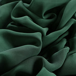 Tessuto Georgette Abete per Abbigliamento