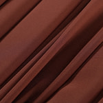 Walnut brown georgette silk fabric | new tess