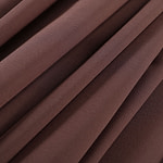 Dark brown georgette silk fabric | new tess