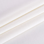 Tessuto Lana Stretch Bianco Ottico per abbigliamento