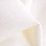 Tessuto Lana Stretch Bianco Ottico per abbigliamento