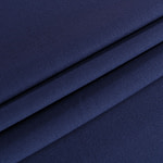 Ocean blue stretch wool fabric | new tess