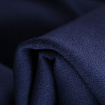 Ocean blue stretch wool fabric | new tess