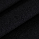 Black stretch wool fabric | new tess