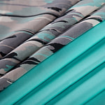 Light blue silk georgette and faille fabrics | new tess