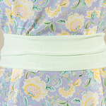 Tessuto Crepe Fiori Etnici ST000672 per Abbigliamento