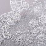 White macramé lace | new tess bridal fabrics