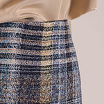 Tissu Couture Tartan Bouclé - Tweed UN001066