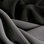 Polyester crêpe microfiber fabric for dressmaking | new tess