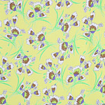 Flowers Print Apparel Fabric ST000232