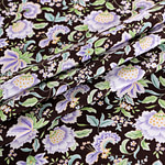 Tessuto Crepe Fiori Etnici ST000670 per Abbigliamento