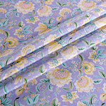 Tessuto Crepe Fiori Etnici ST000672 per Abbigliamento