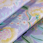 Tessuto Crepe Fiori Etnici ST000672 per Abbigliamento
