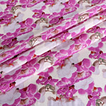Flowers Print Apparel Fabric ST000677
